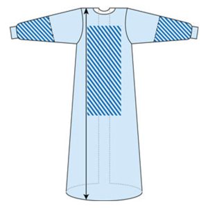 Reinforced Surgical Gown