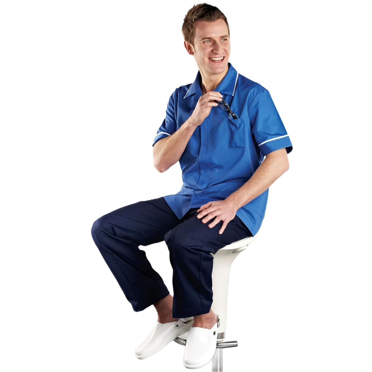 Male Zip Fasten Tunic