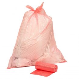 Red Fully Soluble Laundry Bag