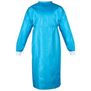 Washable surgical gown (blue)