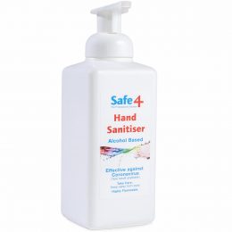 Safe4 Alcohol Based Hand Sanitiser
