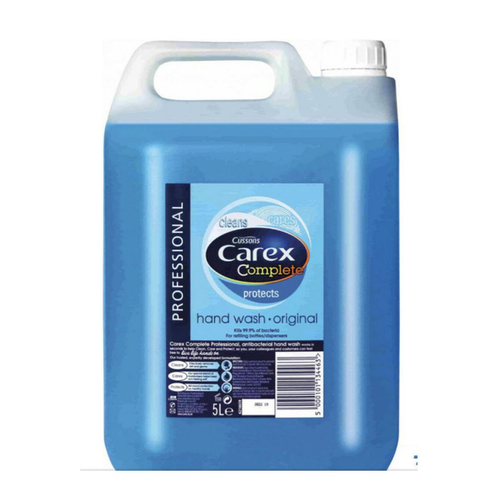 Carex Original Antibacterial Hand Wash 5L The Vet Store