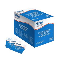 Clinell Chlorhexidine Skin Wipes (200)