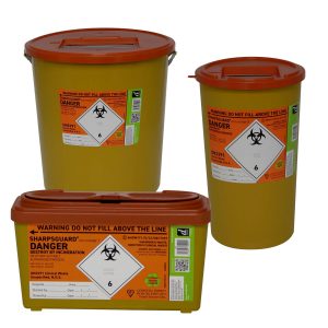 SHARPS BIN ORANGE