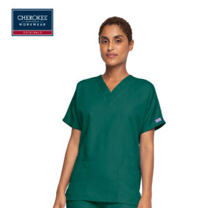 Cherokee V-Neck Unisex Scrub Top