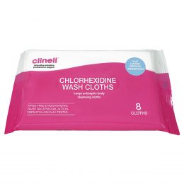 Clinell Chlorhexidine Wash Cloths