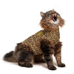 MPS Medical Pet Shirt Leopard Print: Cats