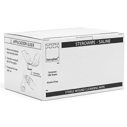 Sterowipe Sterile Saline Cleansing Wipes