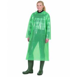 Disposable Polyethylene Poncho Coat