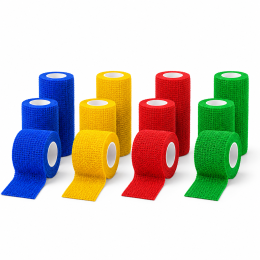 Vetwrap Multi-Coloured Cohesive Bandage