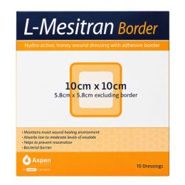 L-Mesitran Border Honey Hydrogel Dressing
