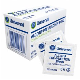 Alcotip Pre-Injection Swabs