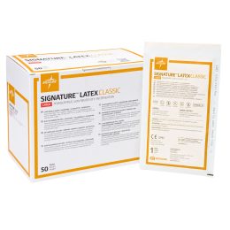 Medline Signature Latex Surgical Gloves
